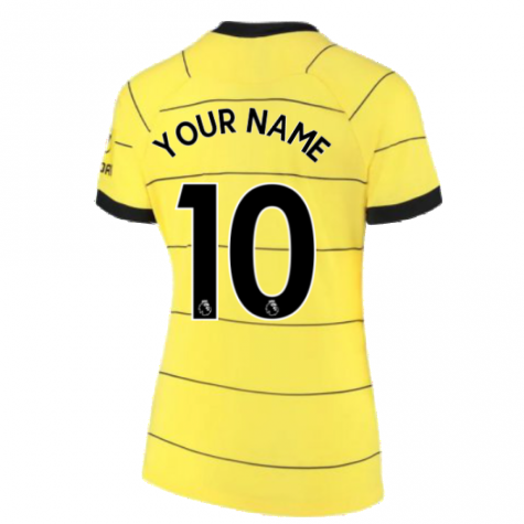 2021-2022 Chelsea Womens Away Shirt (Your Name)