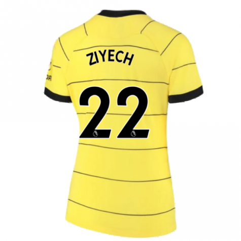 2021-2022 Chelsea Womens Away Shirt (ZIYECH 22)