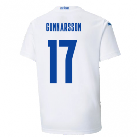 2021-2022 Iceland Away Shirt (GUNNARSSON 17)