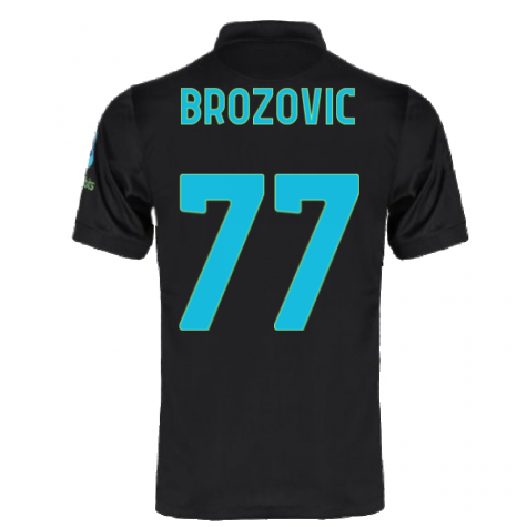 2021-2022 Inter Milan 3rd Shirt (Kids) (BROZOVIC 77)