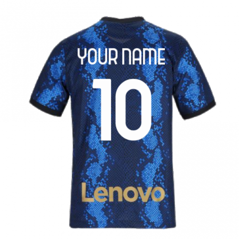 2021-2022 Inter Milan Home Shirt (Kids) (Your Name)