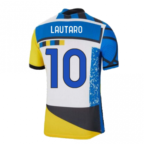 2021-2022 Inter Milan Vapor 4th Shirt (LAUTARO 10)