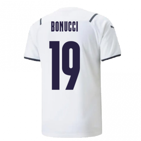 2021-2022 Italy Away Shirt (Kids) (BONUCCI 19)