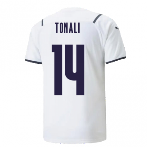 2021-2022 Italy Away Shirt (Kids) (TONALI 14)
