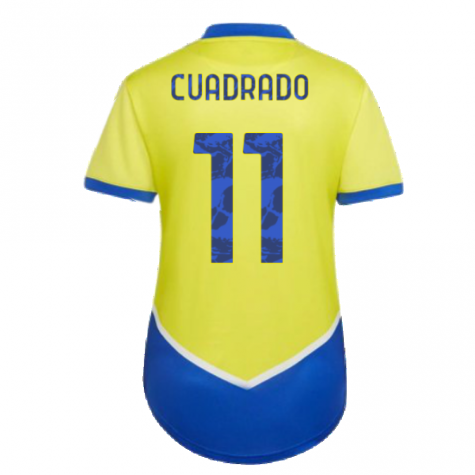 2021-2022 Juventus Third Shirt (Ladies) (CUADRADO 11)
