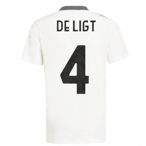 2021-2022 Juventus Training Shirt (White) - Ladies (DE LIGT 4)
