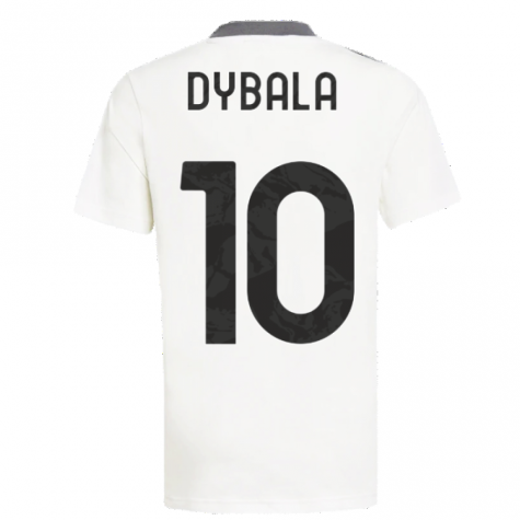 2021-2022 Juventus Training Shirt (White) - Ladies (DYBALA 10)