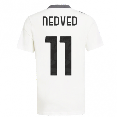 2021-2022 Juventus Training Shirt (White) - Ladies (NEDVED 11)