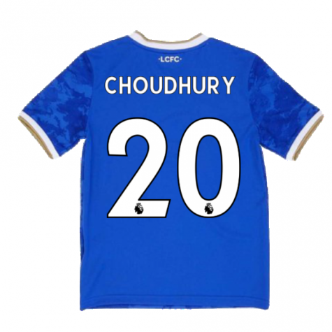 2021-2022 Leicester City Home Shirt (Kids) (CHOUDHURY 20)