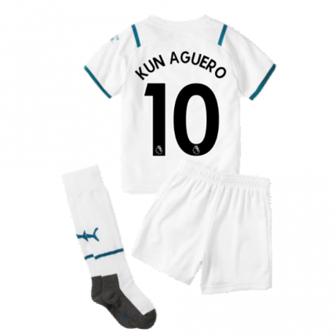 2021-2022 Man City Away Mini Kit (KUN AGUERO 10)