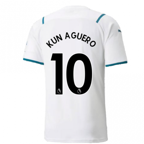 2021-2022 Man City Away Shirt (KUN AGUERO 10)