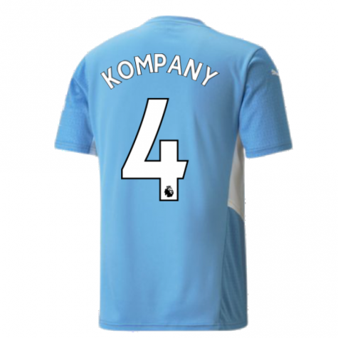 2021-2022 Man City Home Shirt (KOMPANY 4)