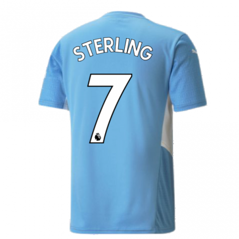2021-2022 Man City Home Shirt (STERLING 7)
