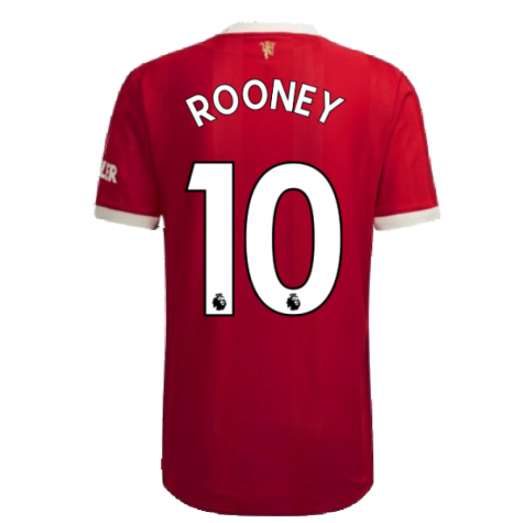2021-2022 Man Utd Authentic Home Shirt (ROONEY 10)