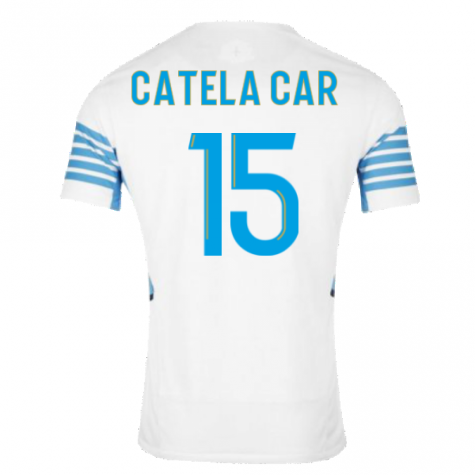 2021-2022 Marseille Authentic Home Shirt (CALETA CAR 15)