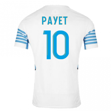 2021-2022 Marseille Authentic Home Shirt (PAYET 10)