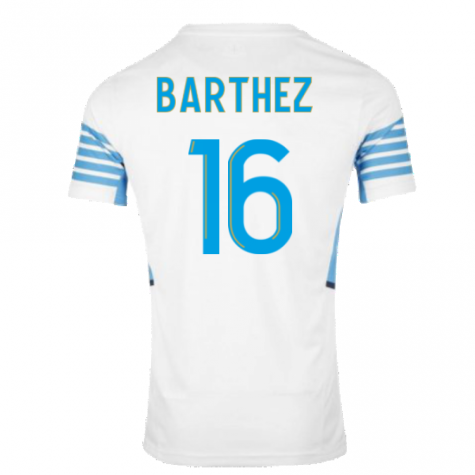 2021-2022 Marseille Home Shirt (BARTHEZ 16)