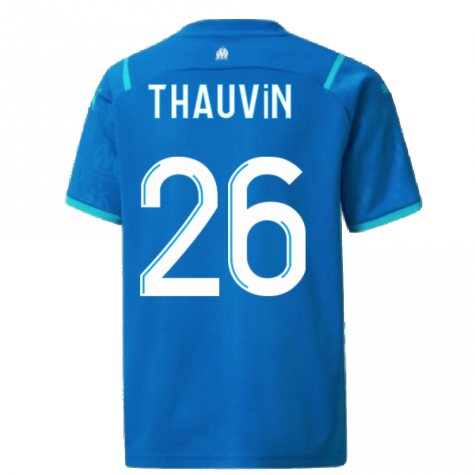 2021-2022 Marseille Third Shirt (Kids) (THAUVIN 26)