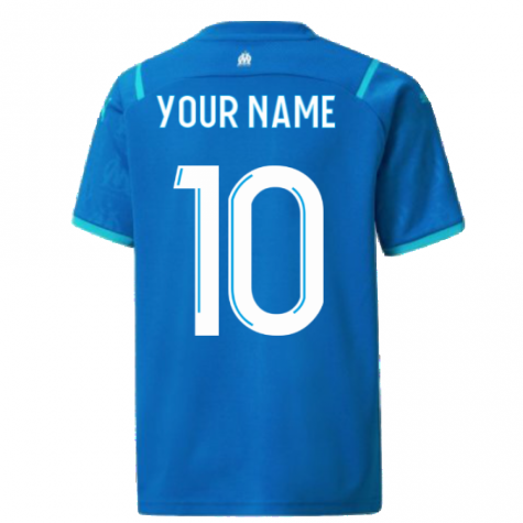 2021-2022 Marseille Third Shirt (Kids) (Your Name)