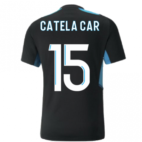 2021-2022 Marseille Training Shirt (Black) (CALETA CAR 15)