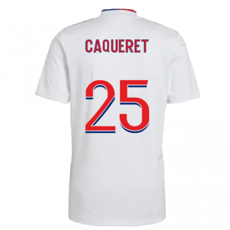 2021-2022 Olympique Lyon Home Shirt (Kids) (CAQUERET 25)