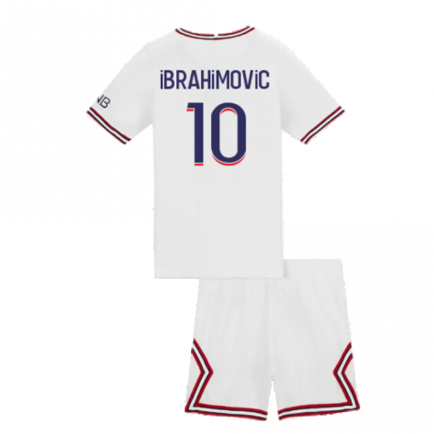 2021-2022 PSG Little Boys Fourth Kit (IBRAHIMOVIC 10)
