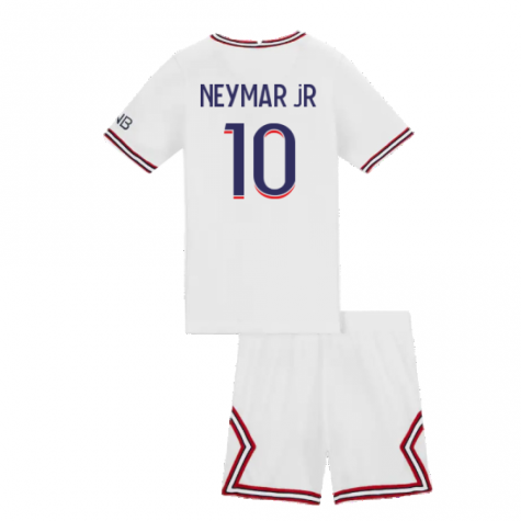 2021-2022 PSG Little Boys Fourth Kit (NEYMAR JR 10)
