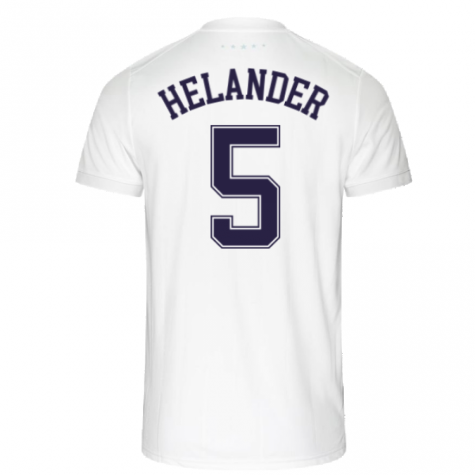 2021-2022 Rangers Anniversary Shirt (White) (HELANDER 5)