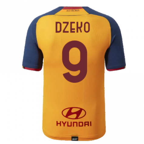 2021-2022 Roma Third Elite Shirt (DZEKO 9)