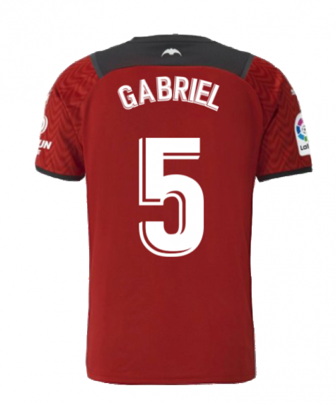 2021-2022 Valencia Away Shirt (GABRIEL 5)