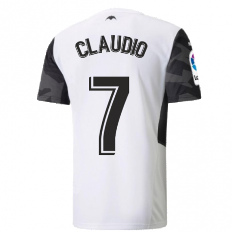 2021-2022 Valencia Home Shirt (CLAUDIO 7)