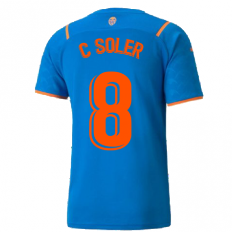 2021-2022 Valencia Third Shirt (C. SOLER 8)