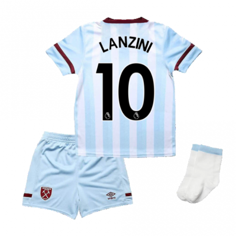 2021-2022 West Ham Away Baby Kit (LANZINI 10)