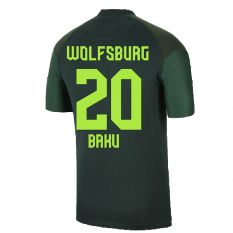 2021-2022 Wolfsburg Away Shirt (Kids) (BAKU 20)