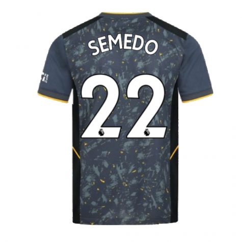 2021-2022 Wolves Away Shirt (SEMEDO 22)