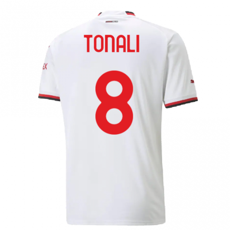 2022-2023 AC Milan Away Shirt (TONALI 8)