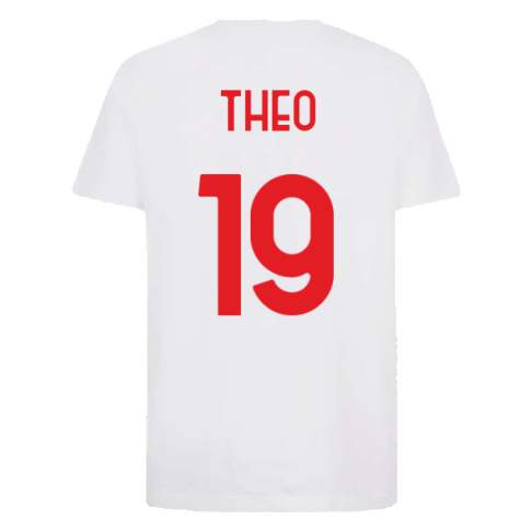 2022-2023 AC Milan FtblCore Tee (White) (THEO 19)