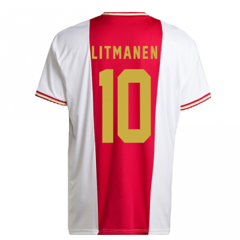 2022-2023 Ajax Home Shirt (LITMANEN 10)