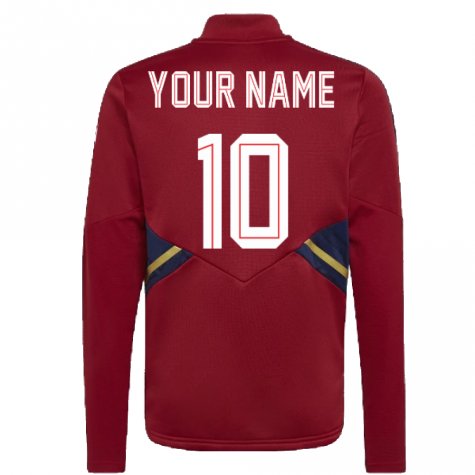 2022-2023 Ajax Training Top (Red) - Kids (Your Name)