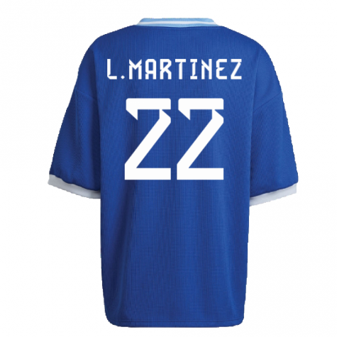 2022-2023 Argentina Icon 34 Jersey (L.MARTINEZ 22)