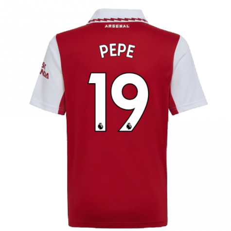 2022-2023 Arsenal Home Shirt (Kids) (PEPE 19)