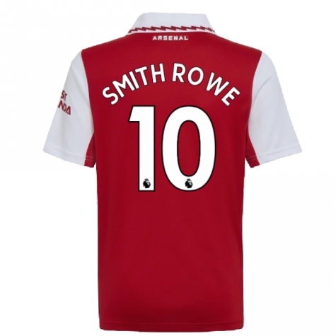 2022-2023 Arsenal Home Shirt (Kids) (SMITH ROWE 10)