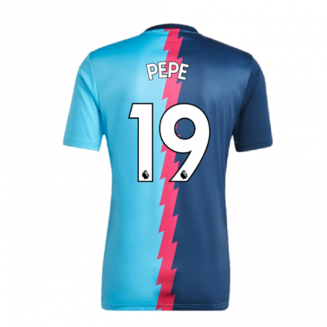 2022-2023 Arsenal Pre-Match Jersey (Blue) (PEPE 19)