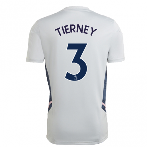 2022-2023 Arsenal Training Shirt (Clear Onix) (TIERNEY 3)