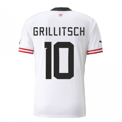 2022-2023 Austria Away Shirt (GRILLITSCH 10)