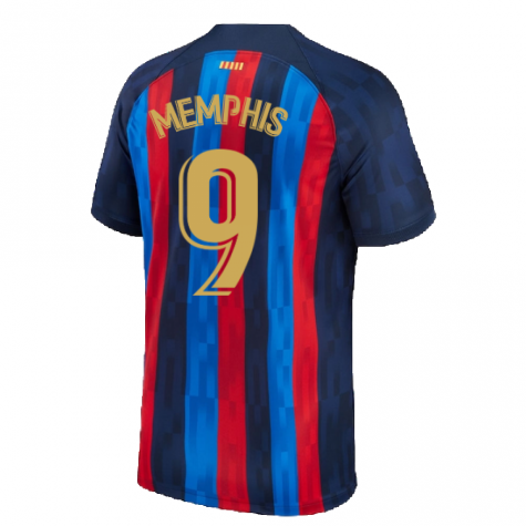 2022-2023 Barcelona Home Shirt (Ladies) (MEMPHIS 9)