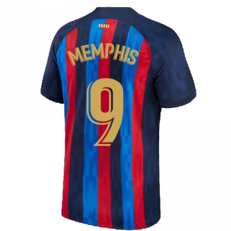 2022-2023 Barcelona Home Shirt (MEMPHIS 9)