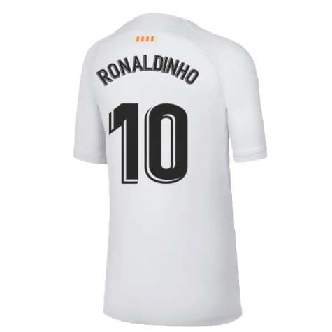 2022-2023 Barcelona Third Shirt (Kids) (RONALDINHO 10)