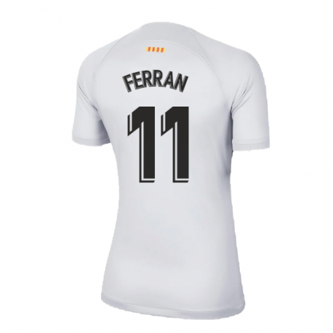 2022-2023 Barcelona Third Shirt (Ladies) (FERRAN 11)