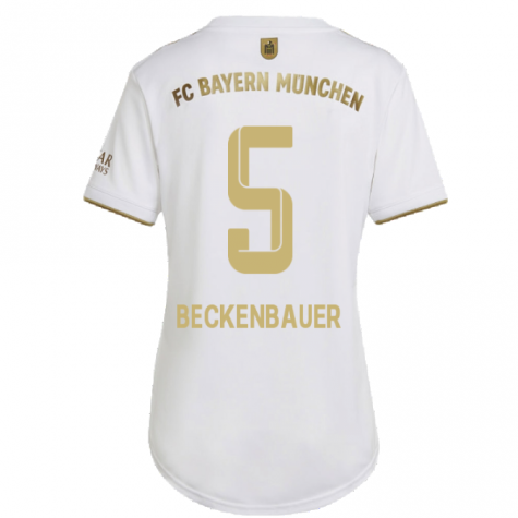 2022-2023 Bayern Munich Away Shirt (Ladies) (BECKENBAUER 5)